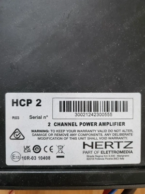 Statie +amplificator bass Hetrz - imagine 5