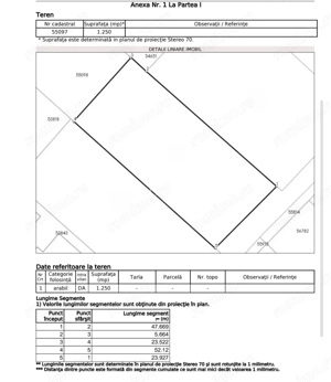 Teren 1 250 Mp De Vanzare, Sângeorgiu de Mureș Strada Matei Corvin! - imagine 6