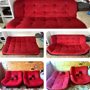 Canapea extensibilă + 2 fotolii extensibile   set super comod!Caută 