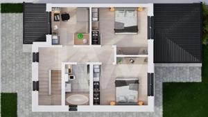 Casa duplex 4 camere in cartier nou Șură Mica - imagine 9