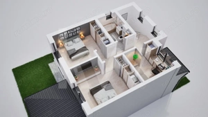 Casa duplex 4 camere in cartier nou Șură Mica - imagine 10