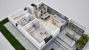 Casa duplex 4 camere in cartier nou Șură Mica - imagine 8