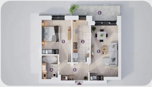 Apartament 2 camere - imagine 7