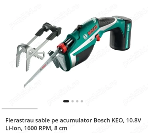 Fierastrau sabie Bosch Keo 