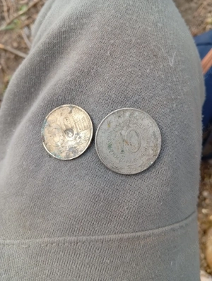 vand doua monede Alexandru Ioan Cuza 