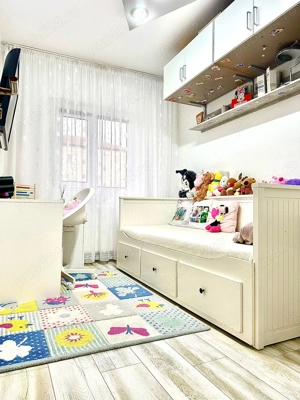 Apartament 3 camere de decomandate etaj 3 amenajat integral cu 2 balcoane - imagine 14