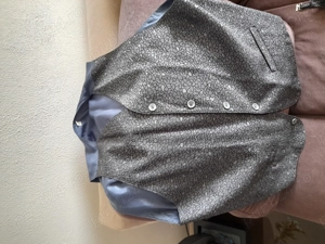 Vând costum barbatesc gri 