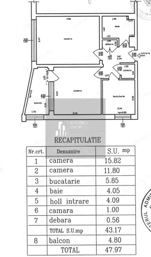 Apartament 2 camere decomandat 3 min de metrou Piata Sudului etaj 2 - imagine 8