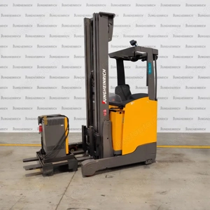 Stivuitor electric Jungheinrich ETV 210, capacitate 1000 kg, catarg triplex, înălțime ridicare 6500 