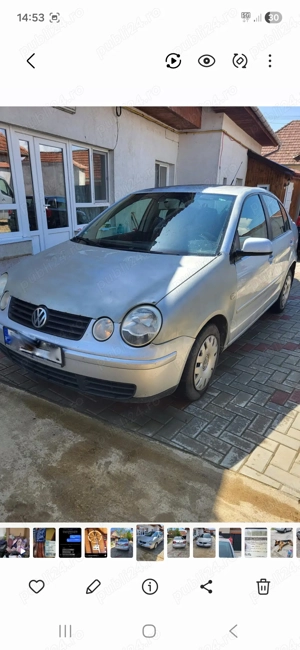 Vand ww polo 1.4 tdi anul 2004 , schimb cu remorca 750 kg  - imagine 2