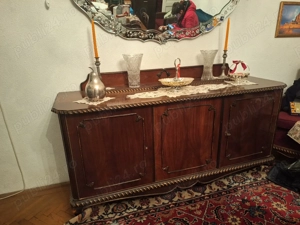 Mobila vintage din lemn masiv - sufragerie Ruxandra - imagine 3