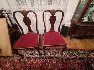 Mobila vintage din lemn masiv - sufragerie Ruxandra - imagine 5