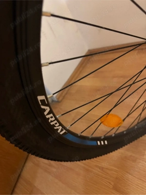 Bicicleta MTB Carpat frane pe disc, culoare Negru Albastru