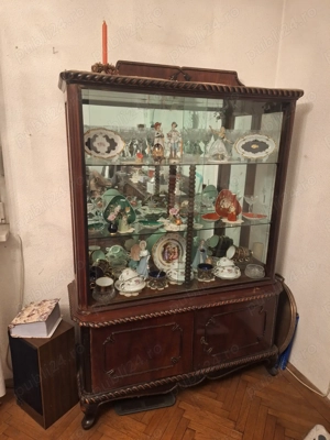 Mobila vintage din lemn masiv - sufragerie Ruxandra - imagine 2