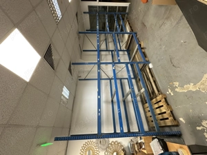 Raft metalic depozitare paleti produse