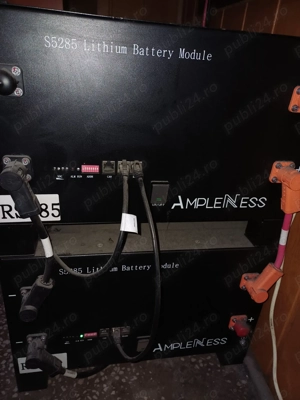 Vînd 2baterii Lifepo4 51.2v  4.4kw în stare perfecta de functionare !