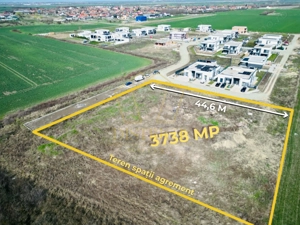 Teren pretabil pentru spatii agrement 3738 mp | Covaci