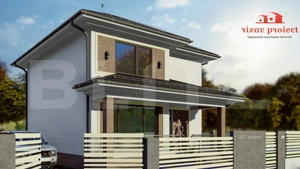 Casă cu 3 dormitoare, teren 500 mp, ideală pentru familie