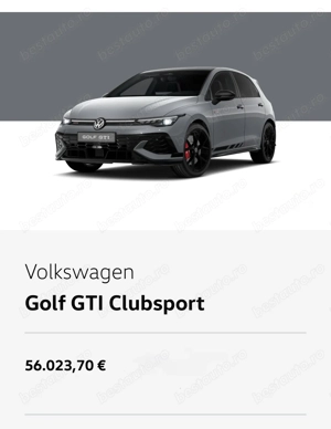 Volkswagen Golf 8 GTI Clubsport 2025 - imagine 5