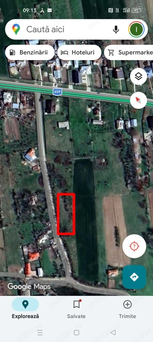 Vând teren intravilan Rociu-Șerbanesti