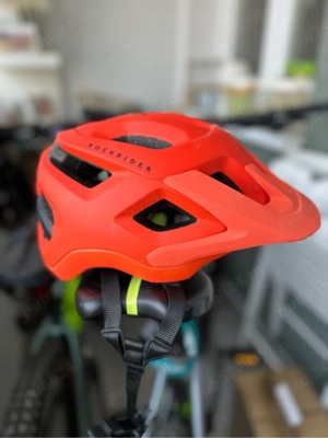 Casca bicicleta Rockrider MTB EXPL 500 portocaliu - stare excelenta