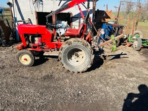 Tractoras Artizanal Compact   4 Viteze + Reductor (Plug inclus) Vând tractoraș compact, foarte robus - imagine 3