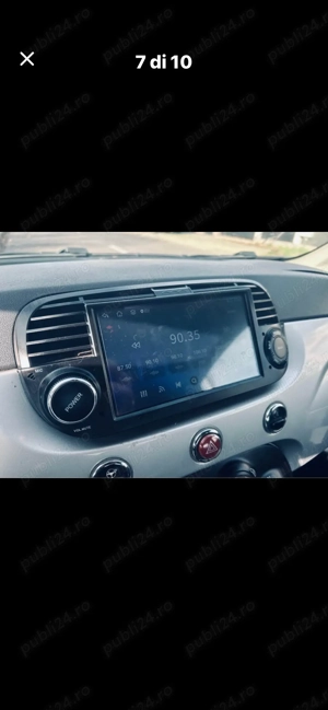 Vand auto Fiat 500 ( motor 1,2 benzină ) din 2008 recent adus în țară  - imagine 7