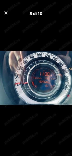 Vand auto Fiat 500 ( motor 1,2 benzină ) din 2008 recent adus în țară  - imagine 12