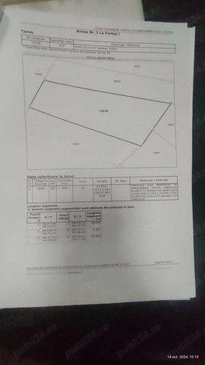 Vând teren intravilan 1.131 mp