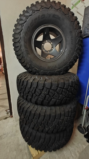 Vând anvelope BF Goodrich MT cu jante aliaj. - imagine 2