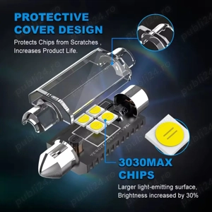 Bec led NAO 4W C5W - imagine 2