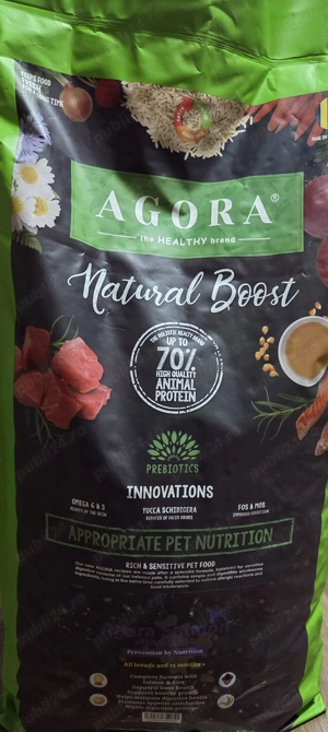  Hrană Premium AGORA  Vând Hrană Câini Agora - Greutate- 12kg - Sigilat - imagine 3