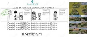 Oază de liniște pe Drumul Regelui   Parcela 1Teren 1072 mp, Parcela 2 Teren 1376 mp Vața de Sus
