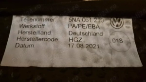 Tavita/covoras portbagaj VW Tiguan 2 - imagine 4