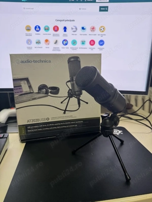 Microfon Audio-Technica AT2020 USB+