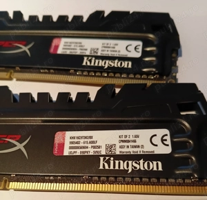 Kit Memorie HyperX Beast 8GB, DDR3, 1600MHz-in stare impecabila