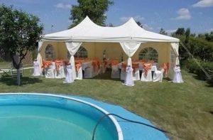 Cort de închiriat pentru petreceri în aer liber 