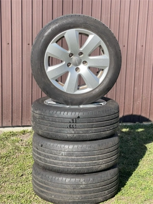 Vând set jante Audi 205 55 16,IMPECABILE