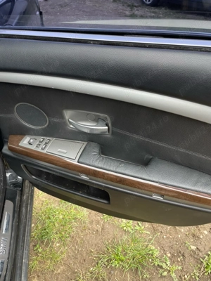 interior piele neagra bmw seria 7 e65 - imagine 6