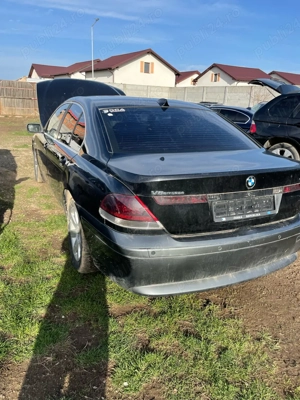 interior piele neagra bmw seria 7 e65 - imagine 7