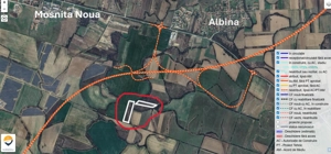 Vand sau inchiriez - 2 terenuri in extravilan de 11900mp si 5000mp in Mosnita Noua