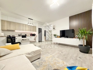 Apartament cu 3 camere mobilat, 70 mp utili, in Giroc la etajul 2.