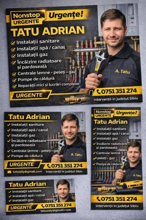 Instalator 24 7  Apă, Gaz, Încălzire | Județul Sibiu