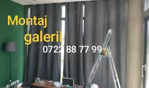 Montaj galerii perdele, draperii, jaluzele 