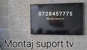 Montaj suport tv București 