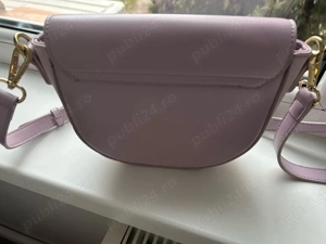 Geantă Mario Valentino originală crossbody lila pastel nouă