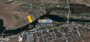 Teren  Lac Balotesti 1 ha lotizat 14 loturi casa utilitati