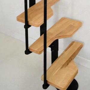 Scara interioara Velora - metal + fag lacuit, ingusta