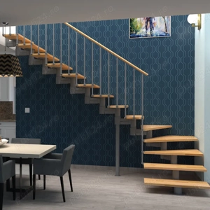 Scara interioara Manhattan - modulara, turnanta stg dr - imagine 5