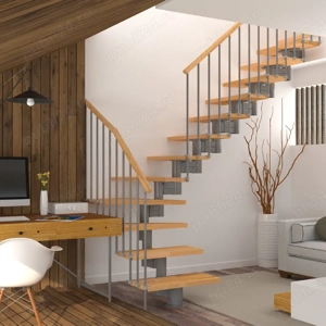 Scara interioara Manhattan - modulara, turnanta stg dr